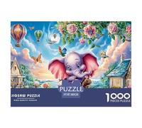 Dumbo NightArtisanal Jigsaw Puzzles for Adults Comprising 1000 Precisely-Cut Advanced Challenging Puzzle Game Pieces - A Premium And Satisfying Gift Selection for Adults And Kids Age 12 Years Up 38x2