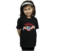 Dumbo Smile Cotton T-Shirt Disney Black 12-13 Years