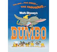 Dumbo The Fabulous Canvas Print, Multi-Colour, 40 x 50 cm