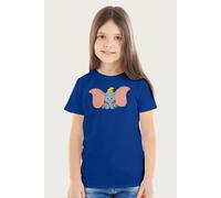 Dumbo The Flying Elephant Shy Disney T-Shirt in Royal | Size: 7-8 Years Dumbo Royal 7-8 Years