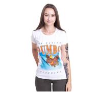 Dumbo - The Flying Elephant White - Girly - white - M - 100% Cotton M