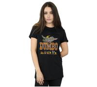 Dumbo The One And Only Cotton Boyfriend T-Shirt Disney Black S