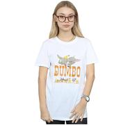 Dumbo The One And Only Cotton Boyfriend T-Shirt Disney White S
