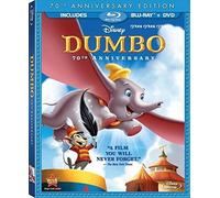 Dumbo (Two-Disc 70th Anniversary Edition Blu-ray / DVD Combo Pack in Blu-ray Packaging) by Walt Disney Studios Home Entertainment