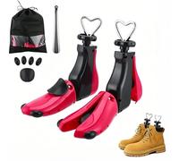 Dumenix 2 Pcs Shoe Stretcher Adjustable Width and Length Shoe Tree for Women and Men Shoe Widener Solve the Problem of Tight and Rubbing Shoes Shoe Expander for Boots Sneakers UK sizes 2.5-8
