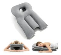 Dumenix Face Down Pillow with Adjustable Stand and Hole, Eye Surgery Recovery Prone Pillow for Massage Tables Stomach Sleepers SPA Beauty Salon, Breast Support Pillow