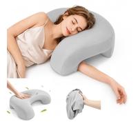 Dumenix Side Sleeper Pillow with Arm Hole, Memory Foam Neck & Shoulder Pillow for Adults, Ergonomic Pressure Relief Support Pillow for Neck Pain & Numb Arms, Arm Pillow for Back and Stomach Sleeper