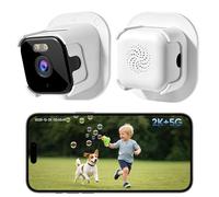 Dumenix Window Camera 3MP 2K with AI Full Color Night Vision 24/7 Recording 2 Way Audio, 2.4Hz WiFi Camera for Home Security Looking Outside, Person/Motion Detection & Real-Time Alerts