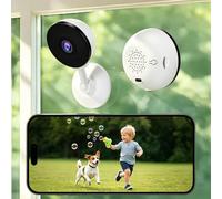 Dumenix Window Camera 4MP 2.5K with AI Full Color Night Vision 24/7 Recording 2 Way Audio, 2.4GHz WiFi Camera for Home Security Looking Outside, Person/Motion Detection & Real-Time Alerts