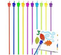 Dumero 10pcs Finger Pointer for Classroom, Reading Pointers for Kids, Hand Pointing Stick, Teaching Finger Class Pointer for Teachers, Classroom Teacher Must Haves Supplies Essentials