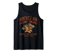 Dumfries and Galloway LOWLANDS Hare Wildlife Tank Top