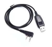 Duminyu USB Programming Cable for Two-Way Radios, CH340 Chip 2 Pin K-Head Cable for UV-5R BF-888S UV-K5 UV-82 GT-5R, Easy Setup for Most Windows Systems