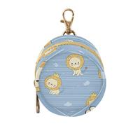Dummy Bag Cute Little Lions Soother Pods Pacifier Pouch Case Holder Soother Pod Box Pacifier Holder Case Travel Case Attach to Diaper Bags Hold Pacifier for Keys Earphones Lip Balm