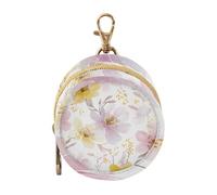 Dummy Bag Loveliness Cute Flower Soother Pods Pacifier Pouch Case Holder Soother Pod Box Pacifier Holder Case Travel Case Attach to Diaper Bags Hold Pacifier for Keys Earphones Lip Balm
