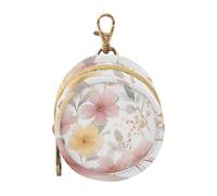 Dummy Bag Loveliness Cute Flowers Soother Pods Pacifier Pouch Case Holder Soother Pod Box Pacifier Holder Case Travel Case Attach to Diaper Bags Hold Pacifier for Keys Earphones Lip Balm