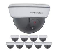 Dummy camera Indoor/Outdoor 10 Pack Dummy Surveillance Camera Plastic Dummy Cam