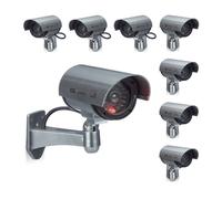 Dummy camera Lightweight Indoor/Outdoor Dummy Security Camera Imitation CCTV