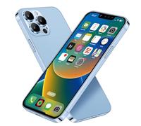 Dummy Fake Phone Model, Looks Like Real Phone Dummy Compatible with Phones 13 Pro Max, Prank Stuff Decoy Pear Non-Working Toy 13 Promax for Kids (Blue)