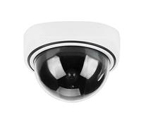 Dummy Fake Security Camera, Indoor/Outdoor Dummy Dome CCTV Camera Fake Security Camera with Light Indicator, Fake Imitation Dome CCTV Surveillance Emulational Security Dummy Camera Model