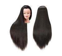 Dummy For Face Make-up Practice/Hair Dummy For Hair Styling/Hair Dummy For Hair Styling Practice/Salon Mannequin For Hairstyle Practice Black.