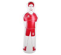Dummy Fussball, Fussball Dummy, Football Mannequin,Inflatable Football Training Dummy Tumbler Soccer 0.35m PVC Boxing Punching Bag 40x160cmRed