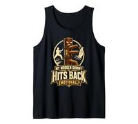 Dummy Hits Back Emotionally Tank Top