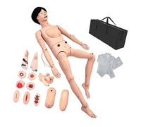 Dummy Patient Care Full Body Mannequin With 24 Item Basic Nursing Operations And Interchangeable Genitals For Students Nursing Education Teaching Medical Training Skills(Female)