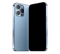 Dummy Phone Display Model Compatible with Apple iPhone 13/13 Pro Max, No-Logo and Non-Working Fake Phone (13PM-Blue_BlackScreen)