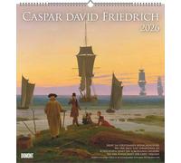 Caspar David Friedrich 2026 - Kunst-Kalender - Wand-Kalender - 45x48