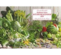 DUMONT Dumonts Kitchen Calendar 2024, 42 x 29 cm Format, Monthly Calendar, Brochure Calendar with Great Recipes and Poems: Love Goes Through the Stomach