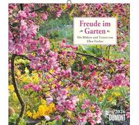 DUMONT - Freude im Garten 2026 - Brochure Calendar 30 x 30 cm - Garden Calendar with Photos, Texts & Notes for Garden Lovers: With Pictures and Texts by Ellen Fischer