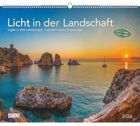 DUMONT - Licht in der Landschaft 2026 - Wall Calendar 60 x 50 cm with Landscape Impressions, for Nature Lovers and Travel Enthusiasts: Light in the Landscape · Lumière dans le paysage