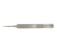 Dumont Precision Tweezers for Watchmaking, Precision Mechanics, Jewellery, Stainless Steel 02, Polished Finish, Swiss Made (No. 5)