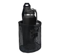 Dump Pouch, Large Capacity Mesh Organizer, 7.48x9.06in Foldable Quick Release Utility Pouch, Belt Drawstring Storage, Waist Bag for Hiking, Hunting, Camping, Outdoor Gear