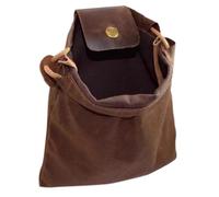 Dump Pouch - Waxed Foldable with Drawstring | Rock Hounding Bag - for Outdoor Camping Hiking Fishing Mushrooms Shells Treasures Survival Tools