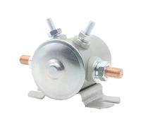 Dump Trailer Solenoid Continuous Duty Solenoid Relay, 4 Terminal 12V, for Hydraulic Pump Motor in Dump Trailers, Hhydraulic Ssystems, Golf Carts, Winch and Marine