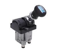 Dump Truck Control Valve with 3 Quick Connect Air Fittings, Proportional Control Valve for Hydraulic System, 3 - Position Tipper Switch for Dump Truck Cab Operation