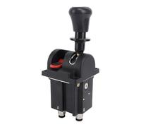 Dump Truck PTO Control Valve 4 Holes 3 Working Positions Slow Down Tipper Switch Hydraulic System Dump Truck Aluminum Plastic Cab Mount Remote Operation