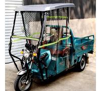 Dump Truck Rainproof Tarpaulin, Electric Tricycle Awning for Cargo Protection, Windshield Cover for Adult Trikes