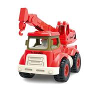 Dump Truck Toy - Moveable Claw Excavator | Construction Vehicle Set, 1:24 Scale (Inertia Powered) Creative Dumper, Multipurpose Engineering Dumpers For Kids Boys & Girls Indoor Outdoor Play