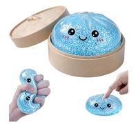 Dumpling Bao Squishy Toy, Glitter Dumpling Giant Squishy Fidget Toys, Viral Mystery Box Dumplings Squishies for Kids and Adults, Blind Box Stress Balls for Anxiety Relief
