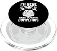 Dumpling Dim Sum Recipes Soup Vegetarian PopSockets PopGrip for MagSafe