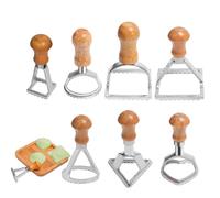 Dumpling Dough Cutter - 4.33 Inch Aluminium Alloy Dumpling Stamp, Ravioli Maker Press, Portable Pierogis Mould for Families, Holiday Baking, Birthday Parties and Kid-Friendly Cooking