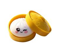 Dumpling Fidget Colorful Squishies Stress Balls Food Steamer Squeeze Toy for Adults Kids Classroom Prizes Party Favors