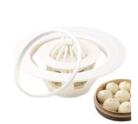 Dumpling Maker Machine - Food Safe Mold, Professional Pasta Press Cutter | Manual Bun Dumpling Shaper, Siu Mai Stamp Kitchen Tool, Authentic Asian Cooking Accessory, Multi Purpose Mold