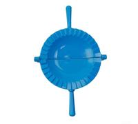 Dumpling Maker Press Large Red Plastic Tool for Pierogi Empanadas Calzones Burritos Cookies Easy Seal Kitchen Gadget 19x15cm(Blue)