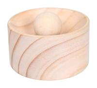 Dumpling Maker Press - Wooden Dough Press for Consistent Round Wrappers, Easy-to-Use Dumpling Skin Maker with Rolling Ball for Homemade Dumplings, Ravioli & Pasta, Dough