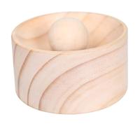 Dumpling Maker Press Wooden, Dough Press for Consistent Round Wrappers Easy-to-Use Dumpling Skin Maker with Rolling Ball for Homemade Dumplings Ravioli Pasta