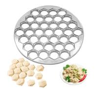 Dumpling Maker, Ravioli Maker 9.84inch 37 Holes Aluminium Alloy Reusable Washable Dumpling Home Kitchen Restaurant Ravioli Mould