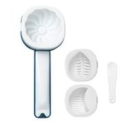 Dumpling Making Press, Manual Dumpling Mould for Dough, Baozi Mould with 3 Different Shapes - For Preparing Empanadas, Moon Cakes, for Holidays, Kitchen, Home, Household and W